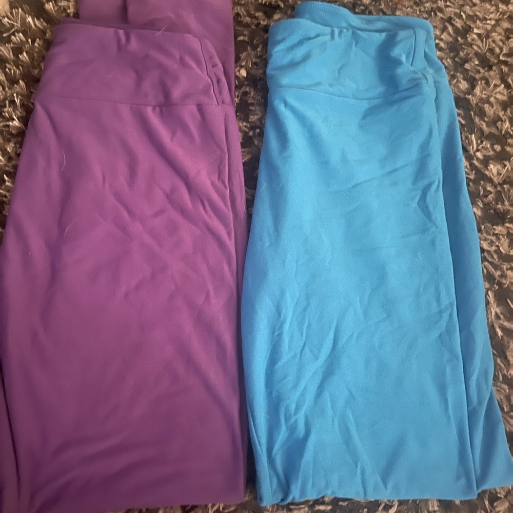 Multiple Solid Color Leggings - image 2